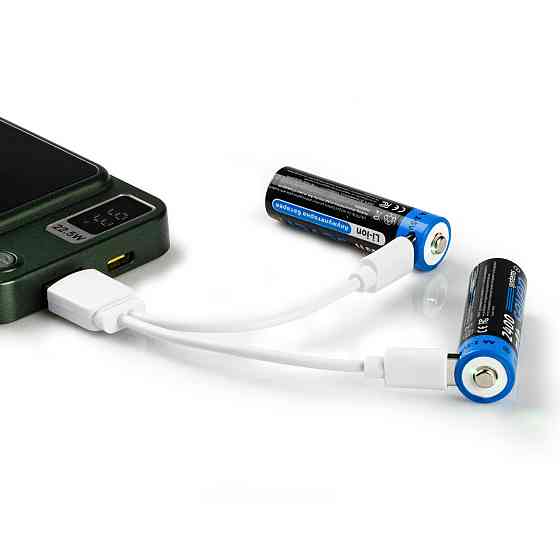 Акумуляторна батарейка SEVEN AA 1.5V Li-ion 2 шт Київ