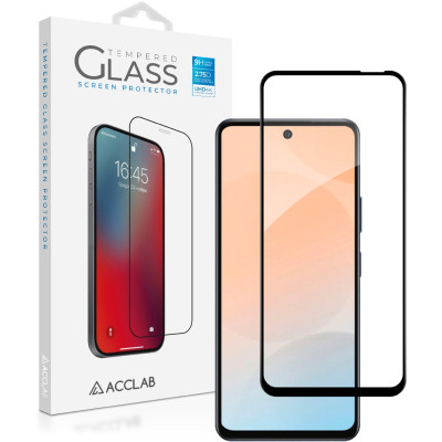 Стекло защитное ACCLAB Full Glue Infinix Hot 50 5G Black (1283126606953) Винница - изображение 1
