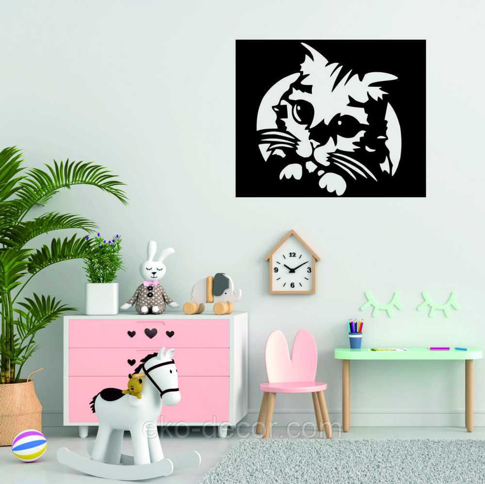 Декоративное настенное Панно «Кот», Декор на стену Киев - изображение 1