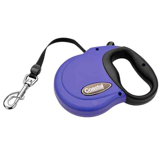 Coastal Power Walker Retractable Leash КОСТАЛ рулетка-повідець для собак, стрічка 4.8м Київ