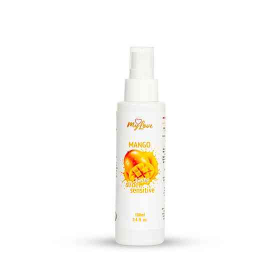 Інтимний гель-лубрикант - MyLove Taste Slide Sensitive Mango, 100 мл Sex Aura Київ