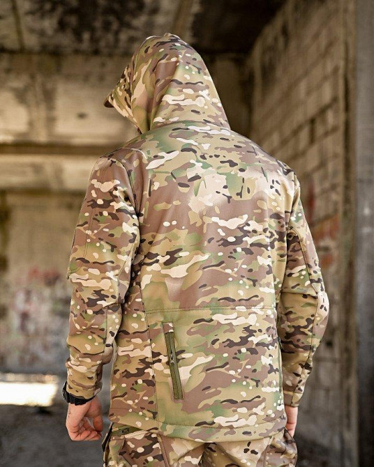 Демисезонная куртка софтшел TENNESI мультикам  ПП7972 Одесса - изображение 6