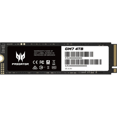 Накопичувач SSD M.2 2280 4TB GM7 Acer Predator (BL.9BWWR.120) Вінниця - фото 5