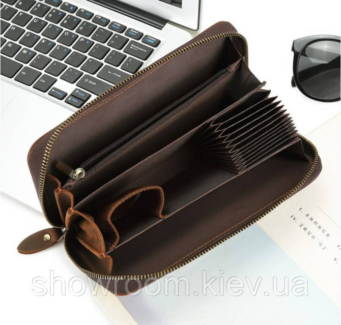 Мужской кожаный клатч Wild Leather (2122) Киев - изображение 2