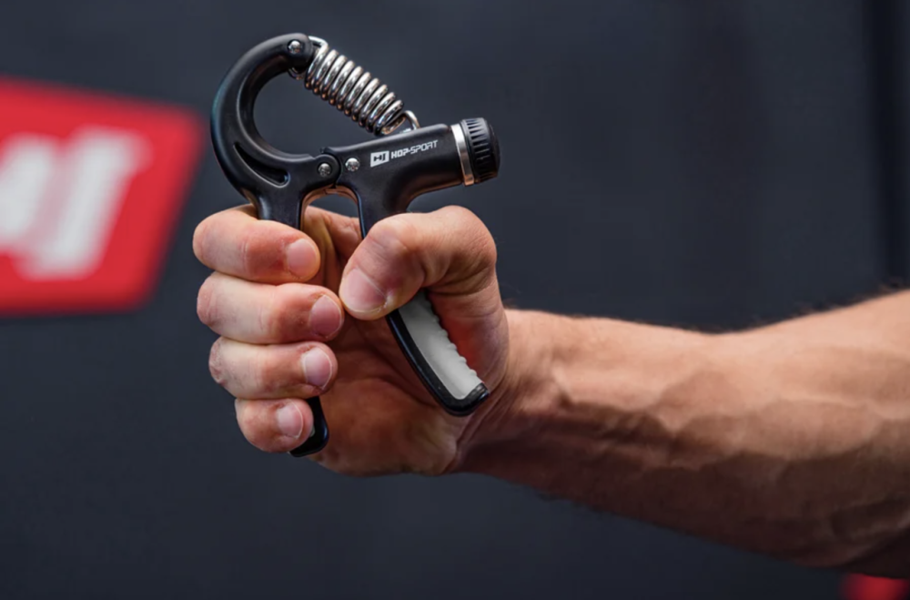 Эспандер с регулируемым сопротивлением 5 60 кг для тренировок рук, кистей и плеч Hop-Sport 5-60кг Киев - изображение 16