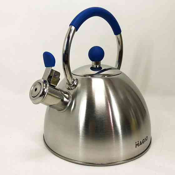 Чайник для плити з гучним свистком Magio, Чайник для газової комфорки Гарний плит QL-66 Львів