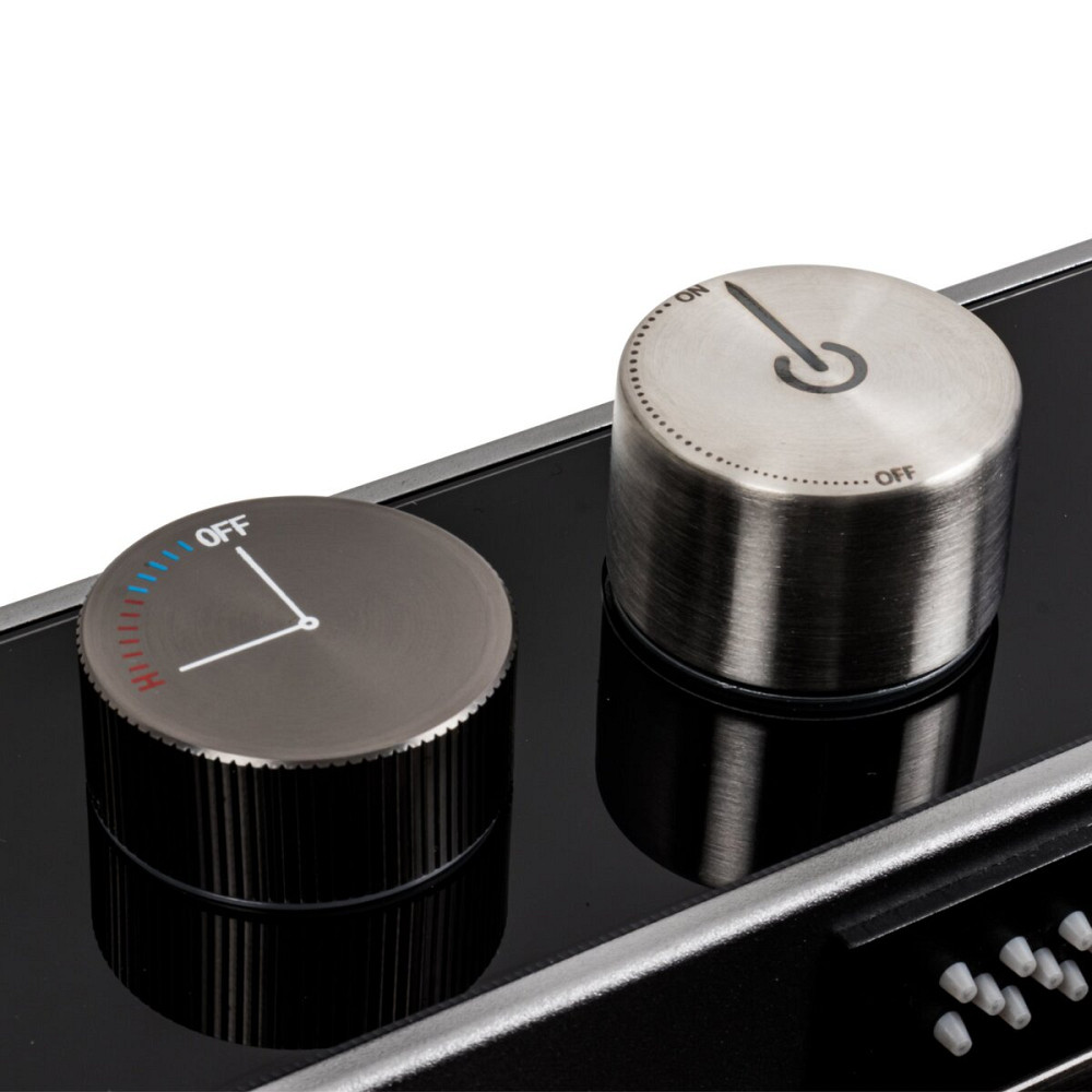 PLATINUM Кухонна мийка 75*46D PVD чорна Platinum Handmade "ВОДОСПАД" Київ - фото 5