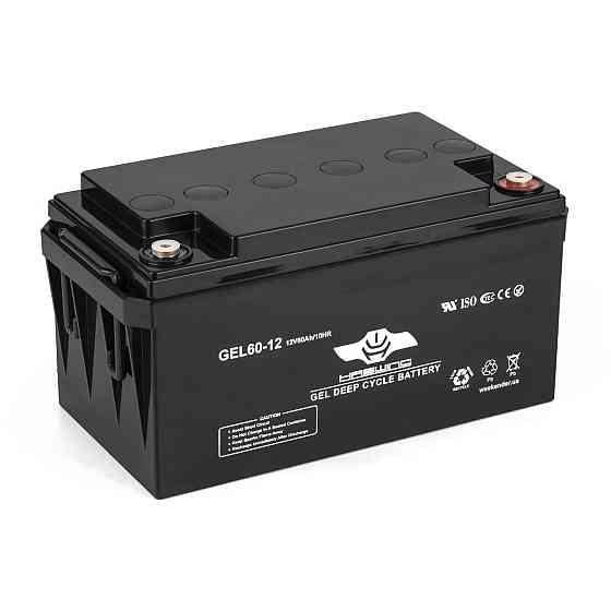 Гелевый Аккумулятор 60Ah 12V Haswing gel H Дніпро