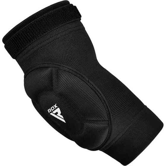 Налокотники спортивні RDX Hosiery Elbow Foam Black/White XL Кам'янське