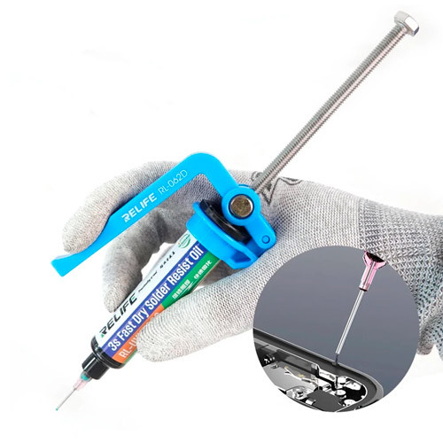 Экстрактор дозатор флюса Relife RL-062D 5-10мл, толкатель с рычагом Винница - изображение 5