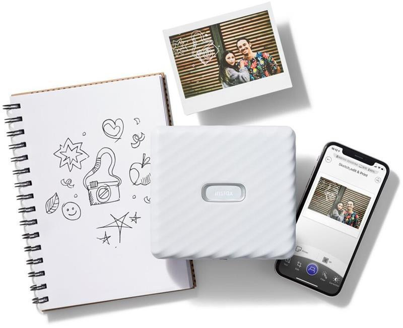 Принтер миттєвого друку Fujifilm Instax Link Wide Ash White EX D (16719574) ( 14665 ) Харків - фото 13