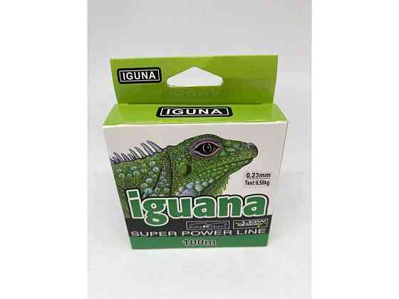 Лiска Iguana 0,23мм 6,5кг 100м прозорий SM-Y-18-023 ТМ PRC Киев