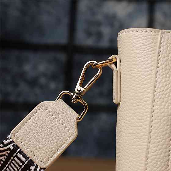 Сумка для жінок із натуральної шкіри з модним трапецієподібним кроєм (Vintage) Київ