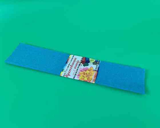 Бумага креповая (гофрированая) бирюзовый (1 пачка) Харьков