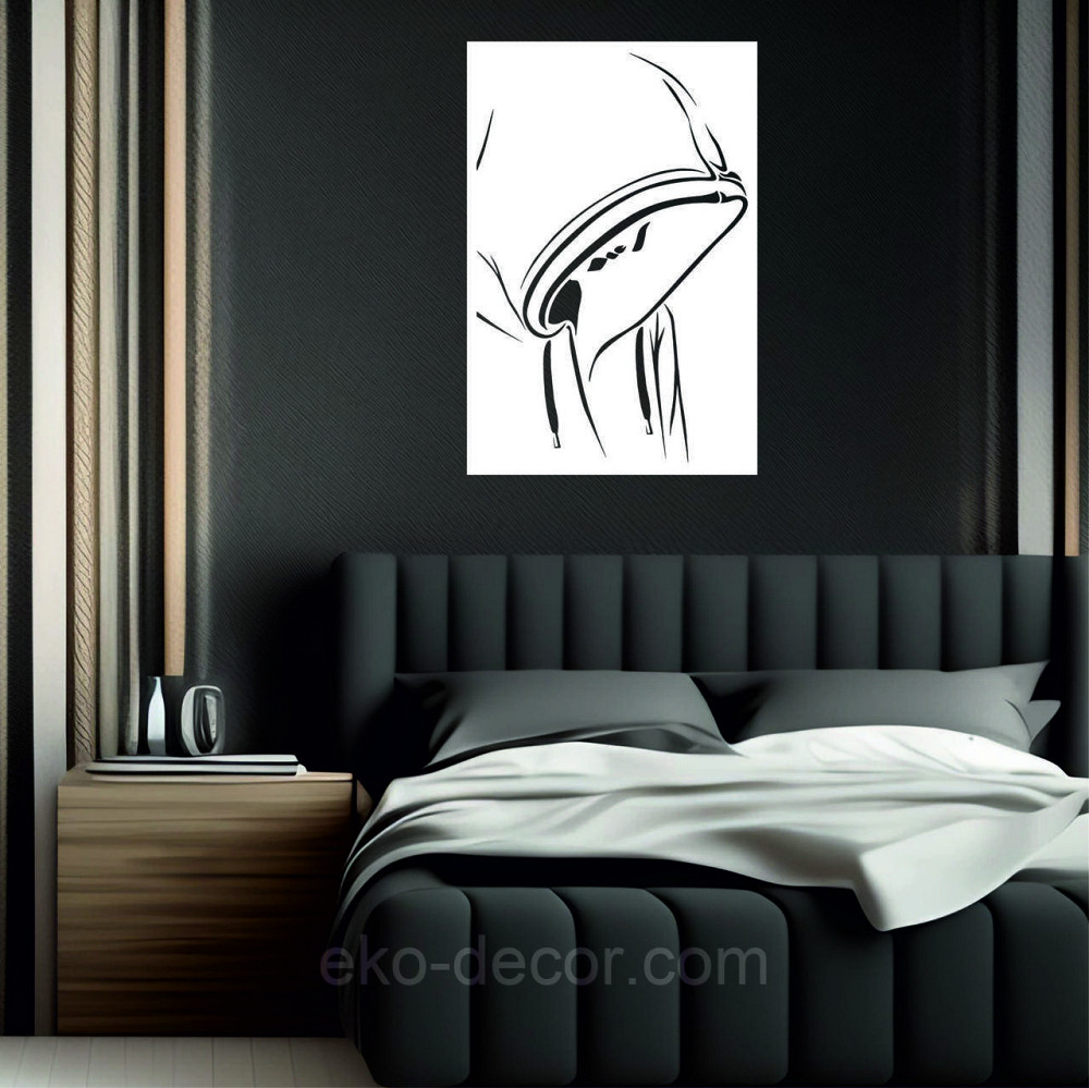 Декоративне настінне Панно «Силует», Декор на стіну Київ - фото 5