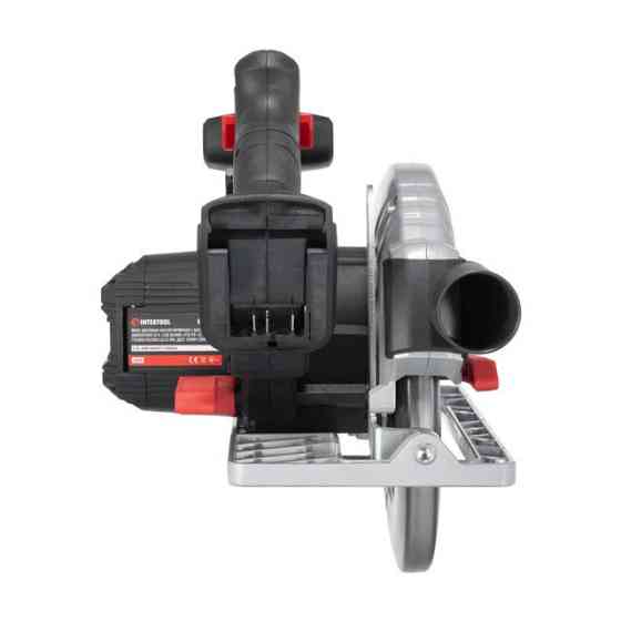 Пила дискова акумуляторна INTERTOOL WT-0371,20 В, 4500 об/хв, кут 90°-45°, диск 190×20 мм, без ЗП та АКБ - працює без мережі Львів