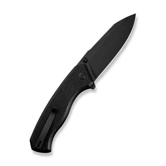 Нож складной туристический Civivvi Placoid, (9.3 см) 14C28N / G10 черный Киев