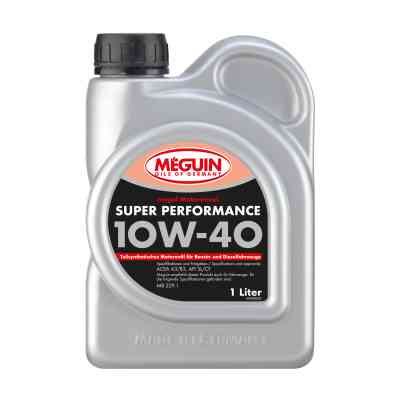 Моторное масло Meguin SUPER PERFORMANCE SAE 10W-40 1л (4366) Винница
