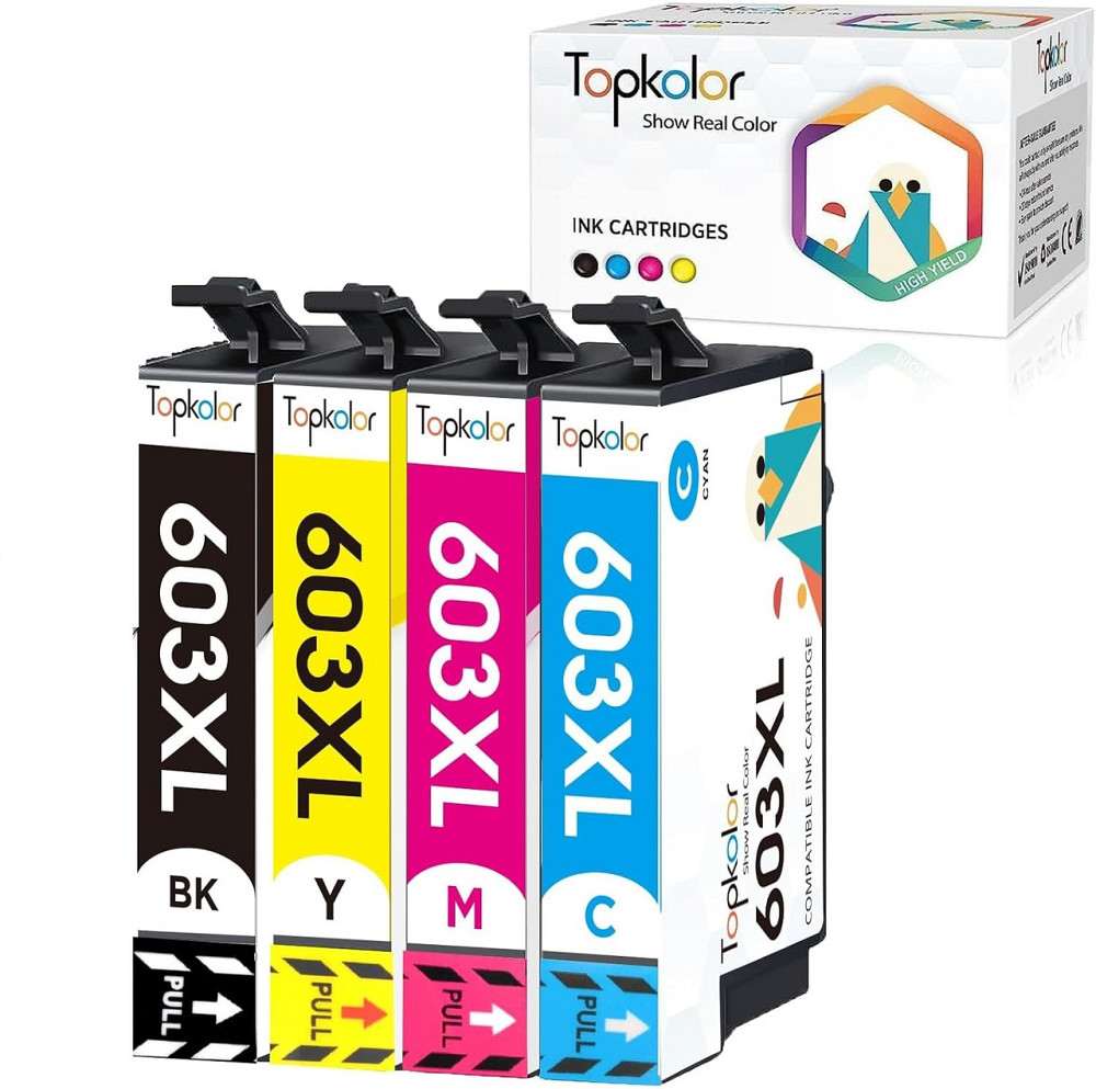 Чернильные картриджи Topkolor 603XL Multipack для Expression Home XP-2100 XP-3100 XP-4100 XP-2105 XP-3105 Workforce WF-2810 Днепр - изображение 2