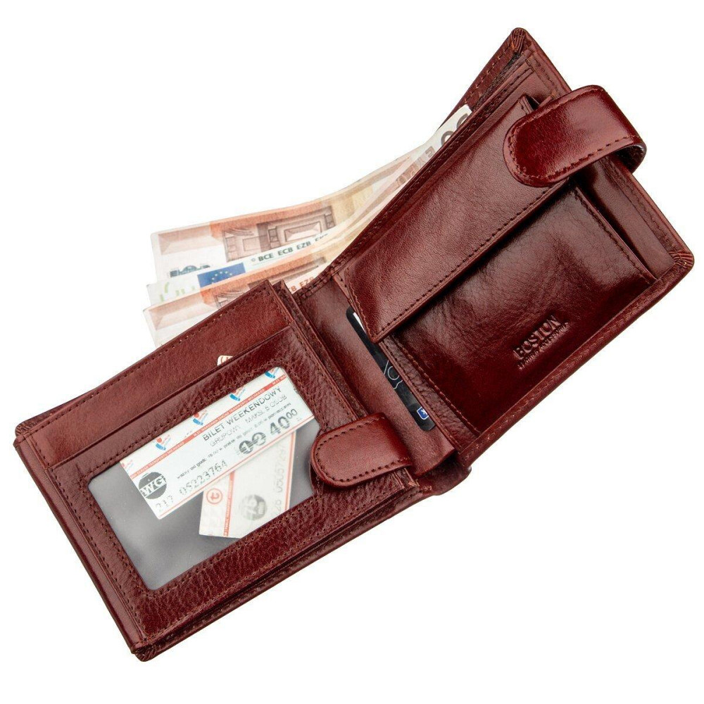 Гаманець чоловічий Boston 18807 Коричневий Київ - фото 3