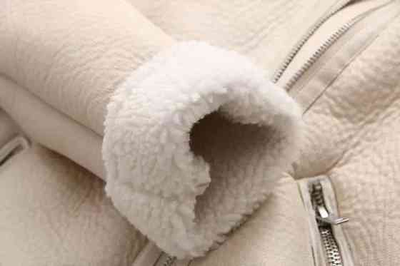 Дубленка женская Молочный L Харьков