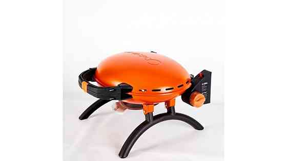 КОМПЛЕКТ Портативний переносний газовий гриль O-GRILL 500, помаранчевий + шланг в подарунок! Код: 011675 Рівне