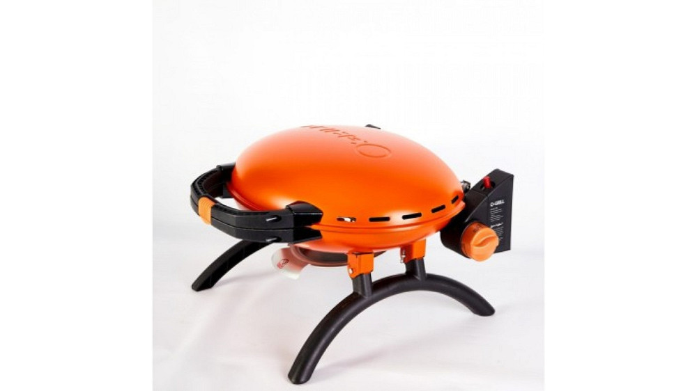 КОМПЛЕКТ Портативный переносной газовый гриль O-GRILL 500, оранжевый + шланг в подарок! Код: 011675 Ровно - изображение 3