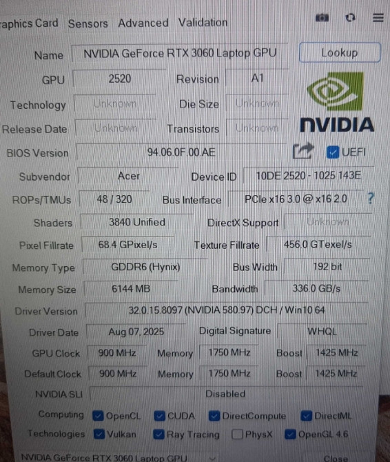 Ноутбук сучасний 23 роки, швидкісна ігрова модель, RTX, 2 SSD! Київ - фото 1