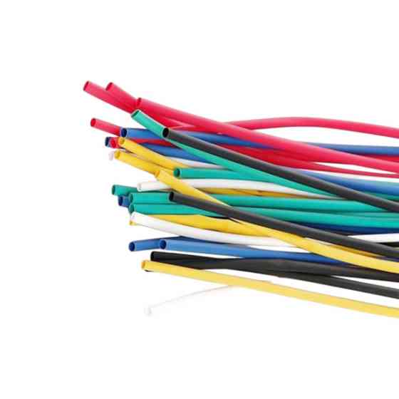 Кембрик термоусадочный 100см, d= 4 АССОРТИ упак 30шт Мукачево