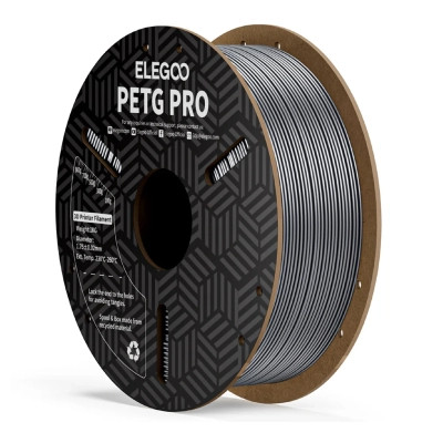 Пластик для 3D-принтера ELEGOO PETG PRO 1кг, 1.75мм, silver (50.203.0207) Винница - изображение 1
