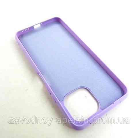Xiaomi Mi 11 lite чохол ліловий Silicone Cover lilac Одеса