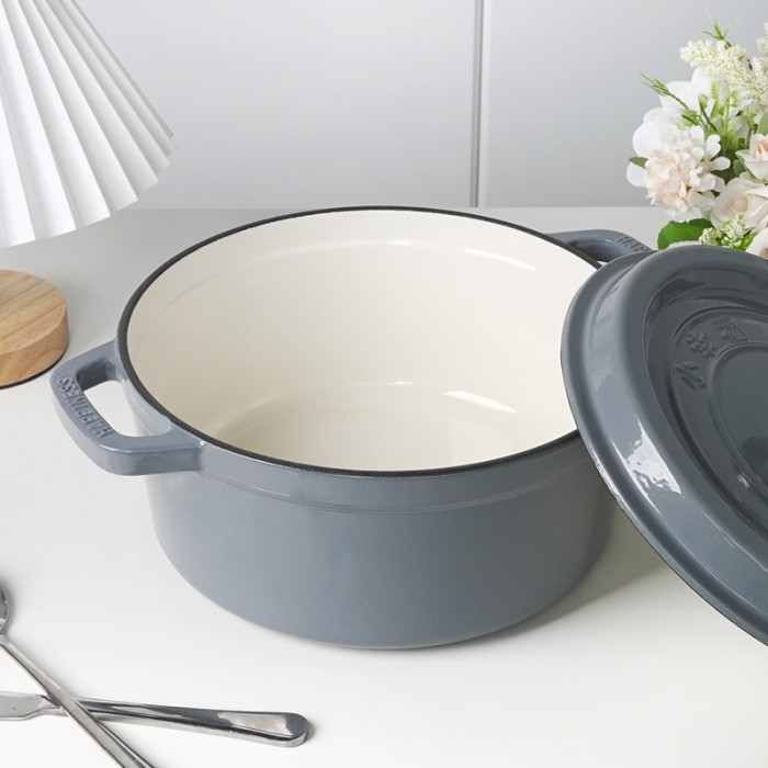 Чугунная жарка с фарфоровым покрытием 5 л GRILLI 777210 Код: 012730 Ровно - изображение 4