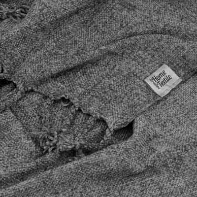 Плед Ardesto Chenille 140х190см, 100% полиэстер, серый темный (ART0203CH) Винница