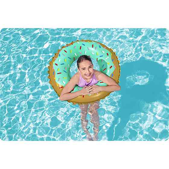 Коло надувное для плавания Bestway 36300 Сладкий пончик, 91 см Киев