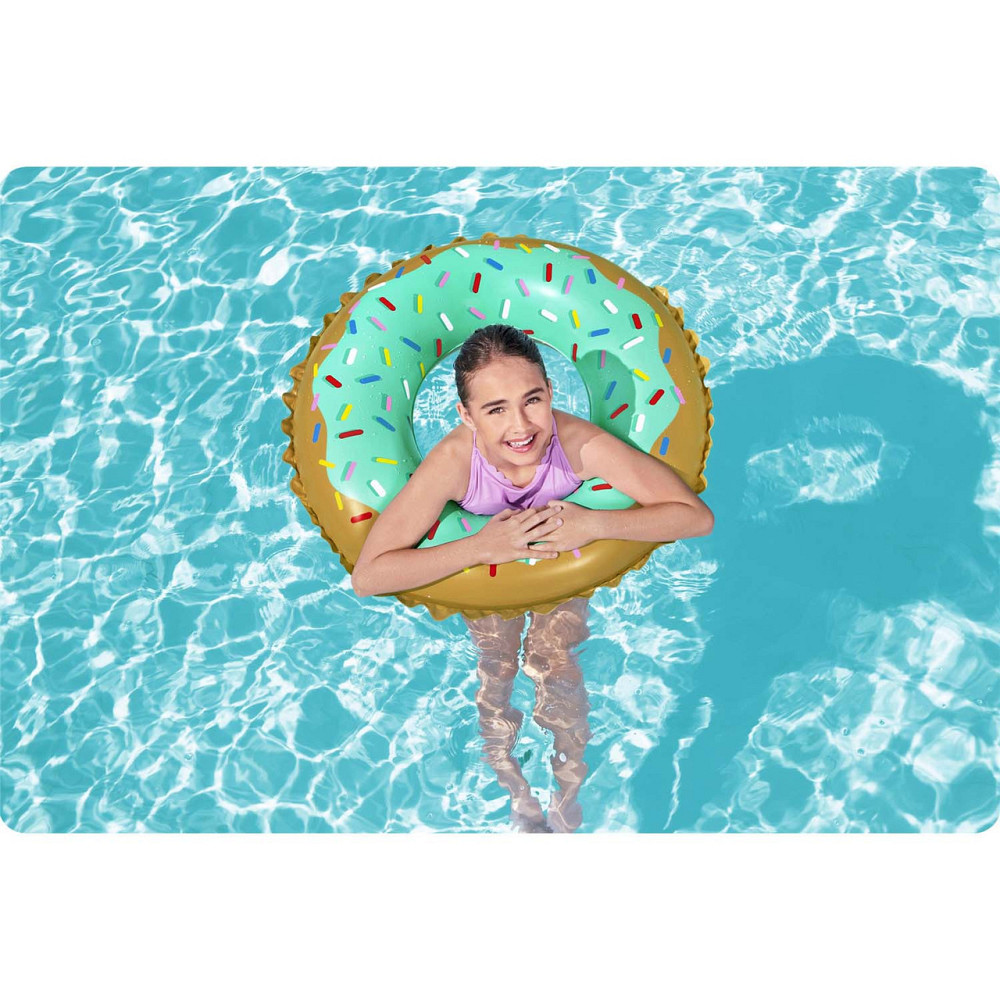 Коло надувное для плавания Bestway 36300 Сладкий пончик, 91 см Киев - изображение 4