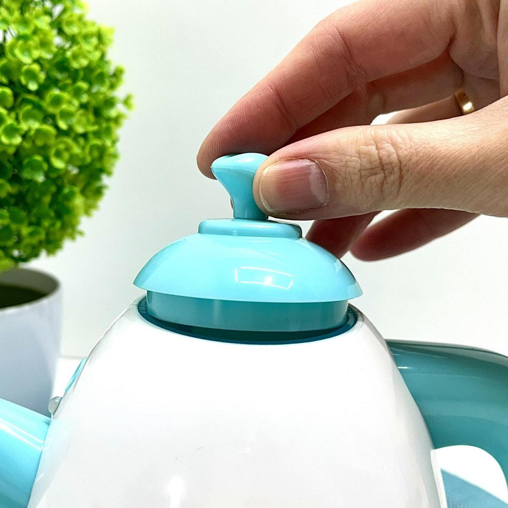Чайник іграшкове світло та підсвічування Блакитний (3254) Чернігів - фото 3