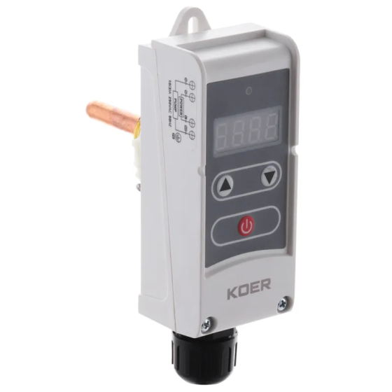 Термостат електричний занурювальний Koer KR.1353E (+5…+80*C) (KP2780) Київ