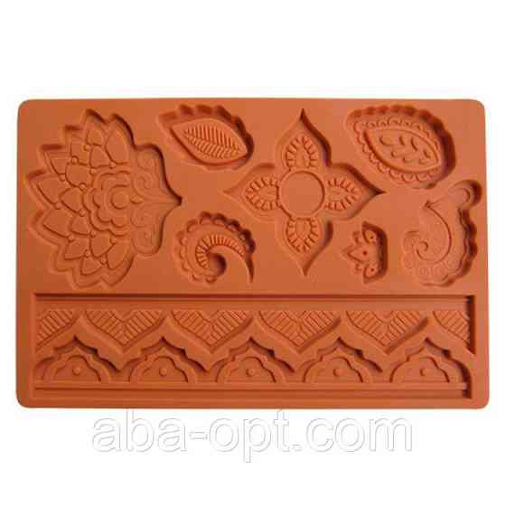 Молд силіконовий " Квіточки з виїмкою" 20 х 13 х 1 см (шт) Одеса