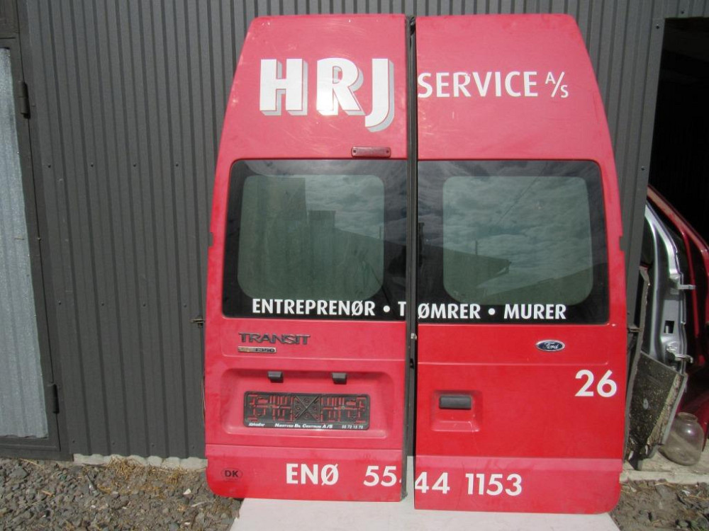 Дверь задняя Ford Transit 2000-2014 (высокая база) Ковель - фото 4