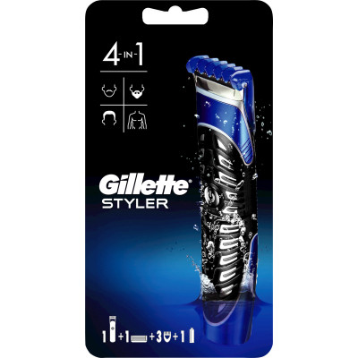 Бритва Gillette Fusion5 ProGlide Styler з 1 картриджем ProGlide Power + 3 насадки для моделювання бороди і вусів (7702018273386) Вінниця - фото 2