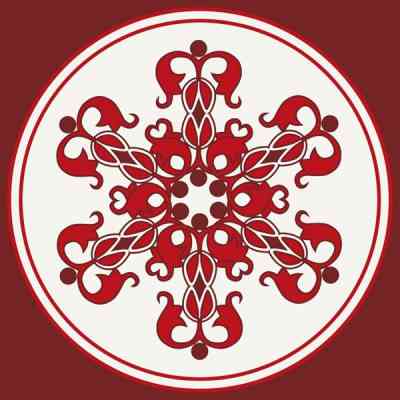 Картина по номерам ArtCraft Круглий орнамент 30х30 см (13043-AC) Вінниця