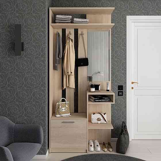 Прихожая Doros Ривьера 91,5х30х203 см Дуб сонома (DRS-011333) Днепр