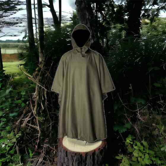 Плащ палатка непромокаемая, Дождевики мужские, Плащ дождевик армейского образца, Дождевик тактический PO-49 Львов