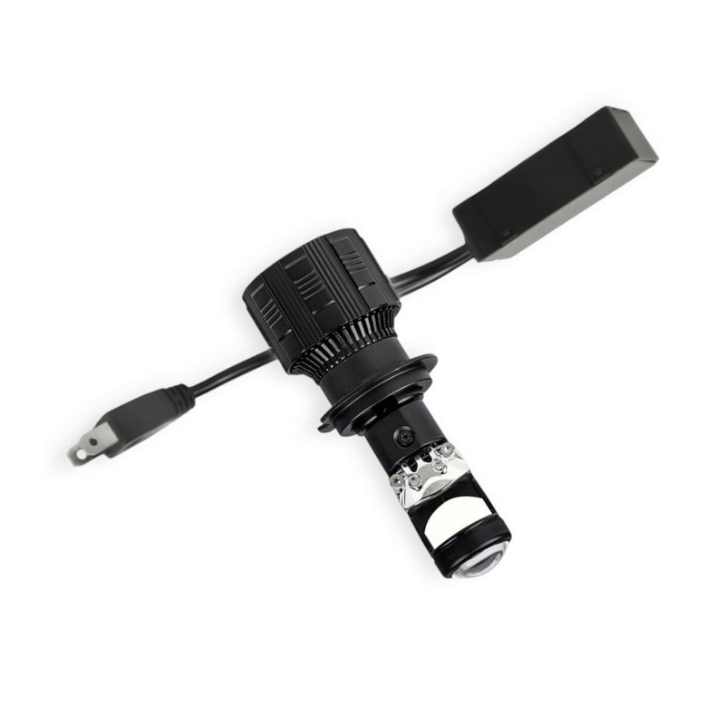 Автолампа H7 12V-24V EUROTUN NL19 60W 10000L 6000K радиатор и вентилятор линза обманка LED Мукачево - изображение 3