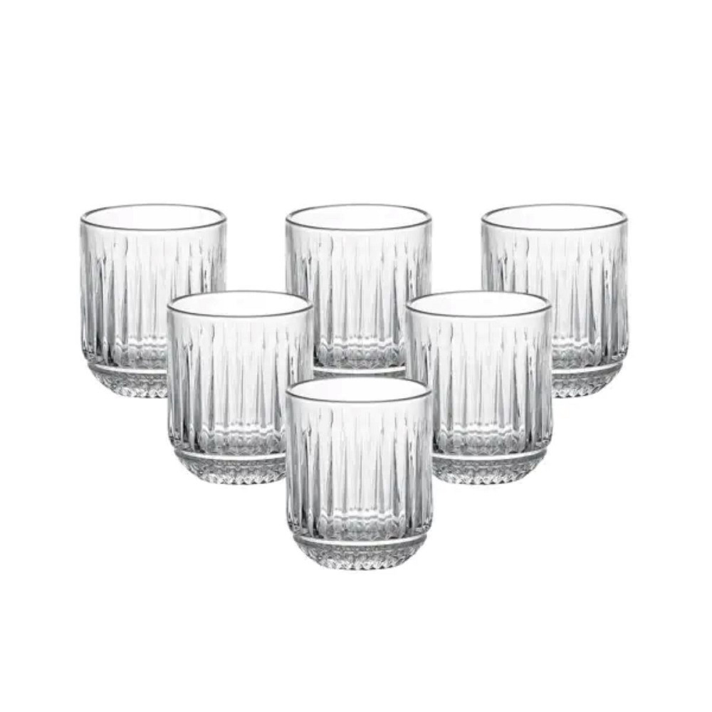 TS Kitchen Набір склянок 6 шт по 250 мл із товстого скла Киев - изображение 1