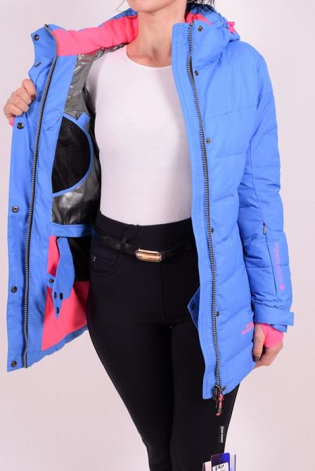 Зимова жіноча подовжена куртка "SNOW" Київ - фото 3