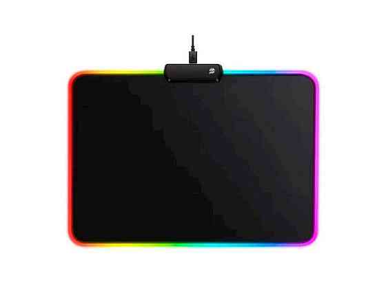 Коврик для мышки 350х250мм P1 c RGB черный 18м ТМ T-WOLF Киев