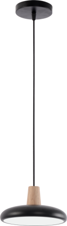 VALESO Підвісна люстра -1 чорний + дерево Київ