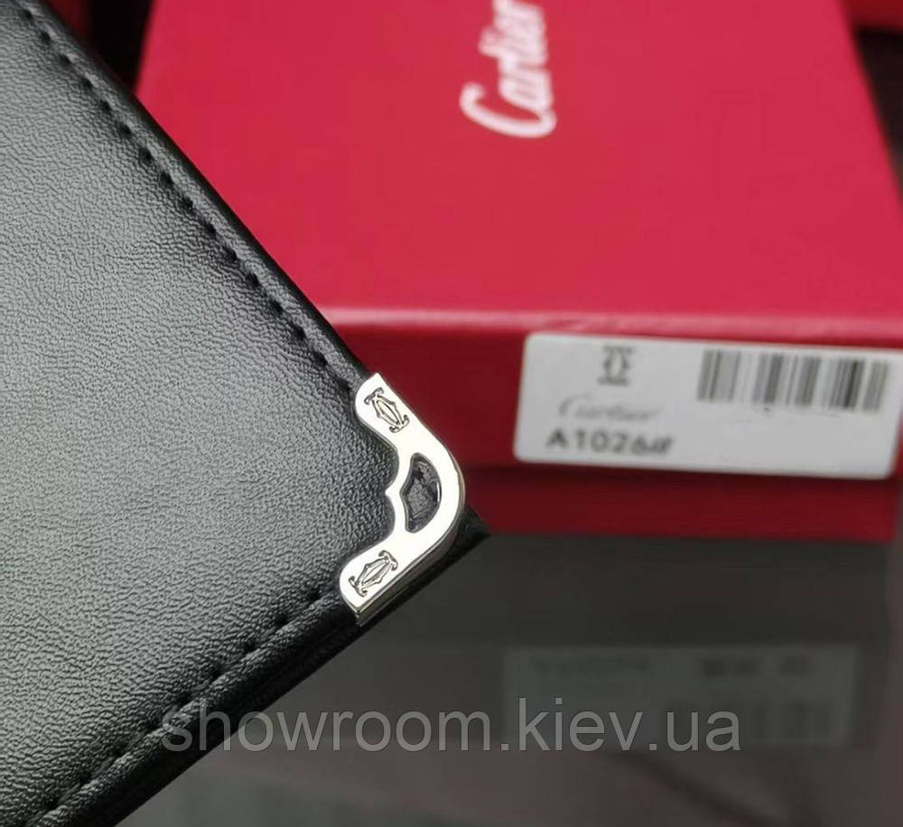 Мужское брендовое портмоне Cartier (1026) Киев - изображение 6
