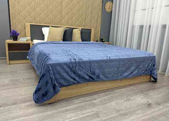 Плед-покривало 200х230 см (+-5см) Синій (87-250) Київ